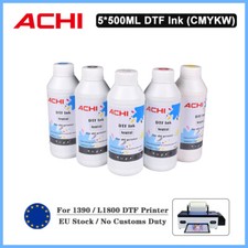 Achi 500ml dtf ink - 5*500ml, epson