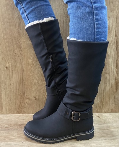 Damen stiefel warm gefüttert - stiefel,