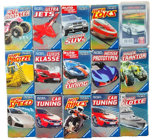 Ravensburger super trumpf - super,