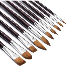 Aquarellpinsel set 10er - -,