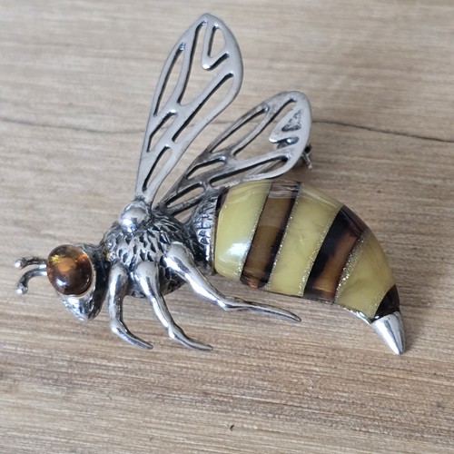 Edle insekten brosche biene - edle,