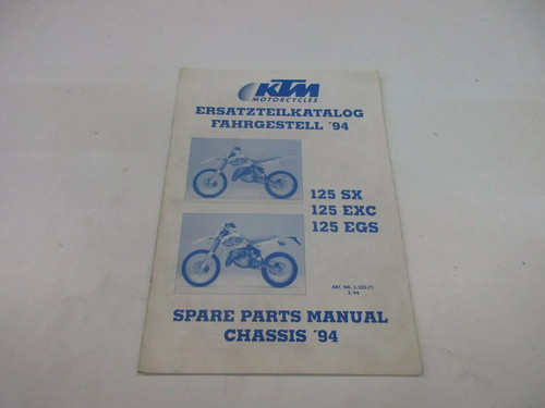 Ktm 125 exc - ktm, egs
