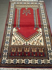 Original Handgeknüpft Orientteppich Rug Carpet - BUCHARA - 130X80cm - Nr.A4257