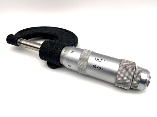 Ussr mikrometer silber 01mm - silber, 0,01mm