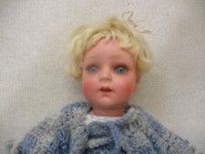 x-27803	Alte Kämmer & Reinhardt 126 Spritzporzellankopf Puppe L:ca.27cm