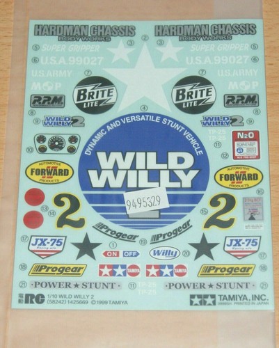 Tamiya 58242 wild willy - wild,