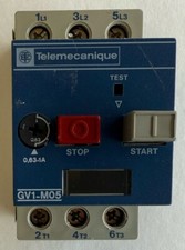 Telemecanique Motorschutzschalter / Leistungsschutzschalter / 0,63A-1A / GV1-M05