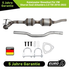 NEU Katalysator Dieselkat KAT Für VW Sharan Seat Alhambra 2.0 TDI 7N0254400NX