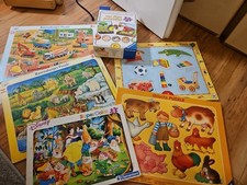 6 Puzzle -  Ravensburger u.a. - Kinderpuzzle ab 1 2 3 Jahren