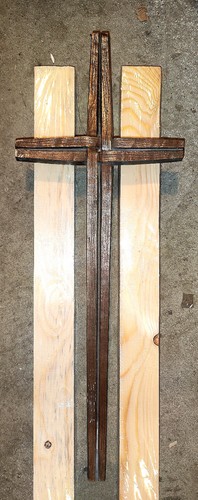 Kreuz bronze grabschmuck - bronze,