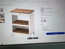 Kücheninsel IKEA Eiche Höhe 90 cm Breite 72 cm Tiefe 52 cm