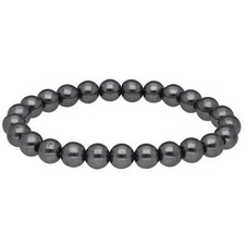 Hämatit kugelarmband 8 - 8, mm