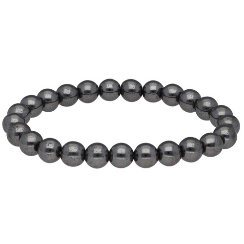 Hämatit kugelarmband 8 mm - ,