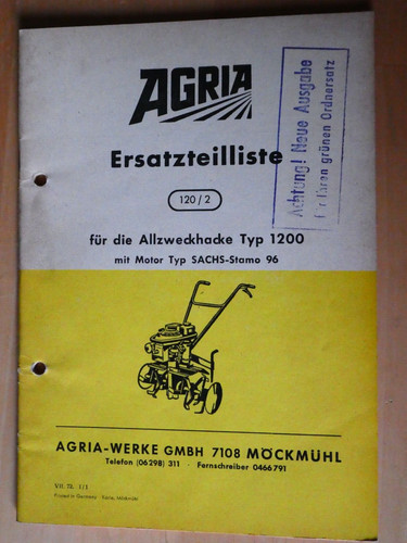 Agria gartenmaschine 1400 - agria,