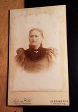 Young woman portrait/CDV