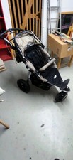 TFK Joggster Sportkinderwagen klappbar mit Handbremse inklusive Babyschale