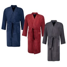 Velours Bademantel Herren