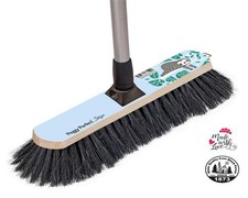 Stubenbesen Zimmerbesen Besen mit Teleskopstiel Stiel im Faultier Design