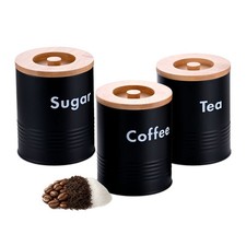 Vorratsdosen Kaffeedose Küchendose Vorratsbehälter Kaffee Tee Zucker 3er Set
