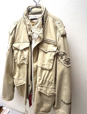 ALPHA Industries M-65 field jacket, XXL, sandfarben,  NEU, ungetragen