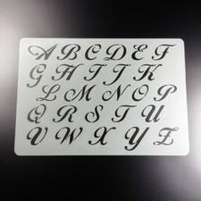 A4 Schablone Alphabet