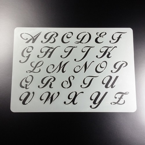 Schablone alphabet - schablone,