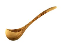 Schöpfkelle aus olivenholz - schöpfkelle,