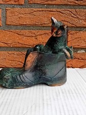 Bronzefigur" Katze Und Maus"