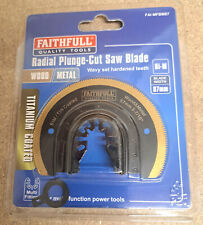 TREU MF verzinntes Radialsägeblatt, 87 mm, FAIMFBM87 - LADENSCHLUSSVERKAUF