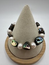 Stretch-Armband 8-10 mm weiße