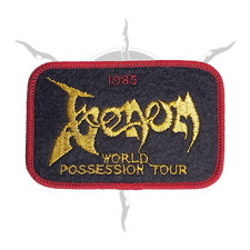 Venom - World Possession Tour 1985 | Original Patch Metal Punk Aufnäher Parche