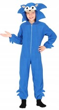 Igel kostüm blau superheld - kostüm,