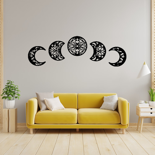 Wanddeko mondphasen moon - wanddeko,