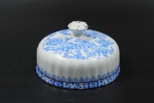 Tiefenfurt Echt Tuppack China Blau Porzellan Deckel für Butterdose Vintage