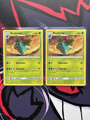 Pokémon karte bisaknosp 73 - pokémon,