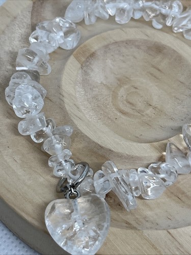 Bergkristall quarz armband mit - quarz,