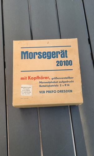 Ddr morsegerät 20100 - ddr, original