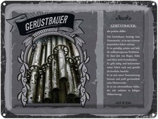 Blechschild 30x40 cm