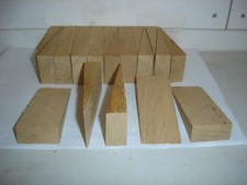 20 Hartholzkeile ca. L 100x B