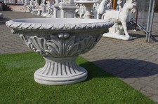 Ovale Pflanzschale Blumenkübel Pflanzkübel Amphoren Blumentopf 124KG Steinmöbel