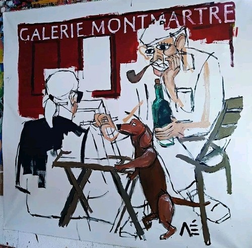 Gemälde manuel mané - gemälde,