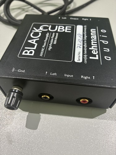 Lehmann audio black cube phono - lehmann,