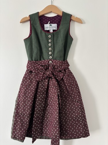 Kinder dirndl 104 grün - gr.,