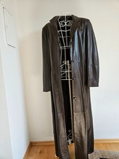Ledermantel dunkelbraun
