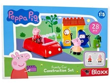 PEPPA PIG WUTZ BIG BLOXX 28 Teile Klemmbausteine Auto Tanke INKgrafiX TOYS A401
