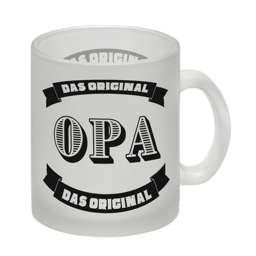 Opa glas tasse mit spruch - spruch,