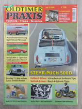 Oldtimer Praxis Juli 2009 7/2009 Norton Manx Motor Ape BMW R35 Steyr-Puch 500D
