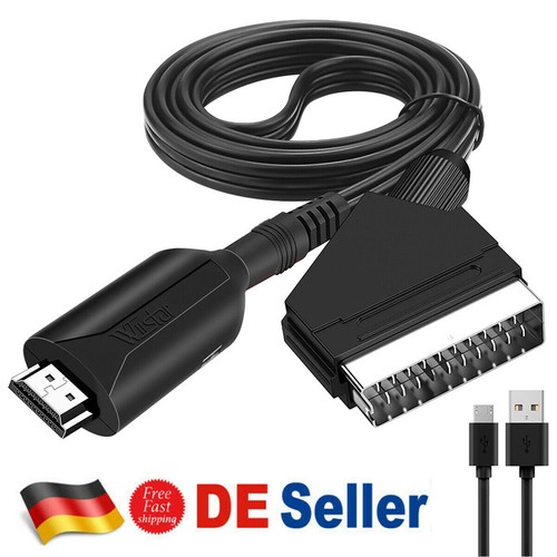 Scart auf hdmi kabel - scart, zu