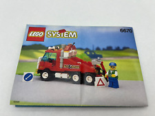 LEGO ® Bauanleitung System Town Classic 6670 Instruction gelocht G