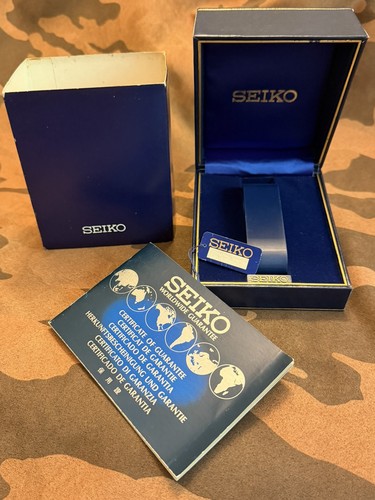 Seiko uhrenbox box - seiko,